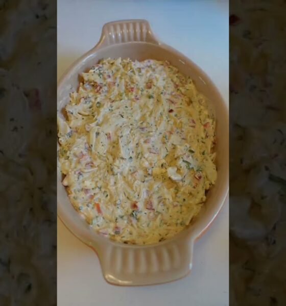 How to Make the Best Deviled Crab Dip #shorts