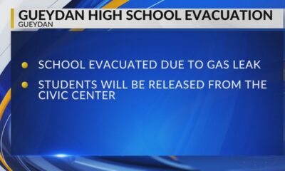 Gueydan High School evacuated due to gas leak