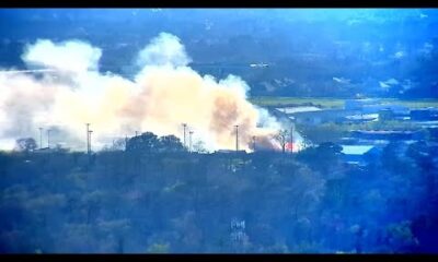 WATCH LIVE: Fire rages on Westbank