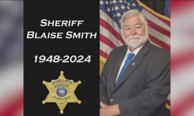 St. Mary Parish Sheriff’s Office announce death of Sheriff Blaise Smith