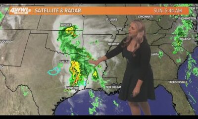 New Orleans Weather: Warm Sunday with stray showers, heating up this week