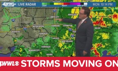 New Orleans Weather: Severe threat moves out of the area